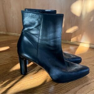 YSL Black Leather Boots 🔥